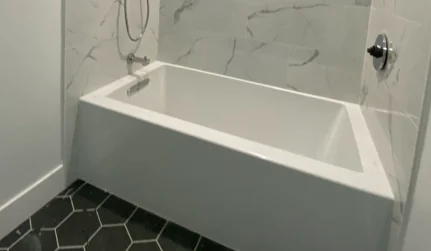 bath tub installation