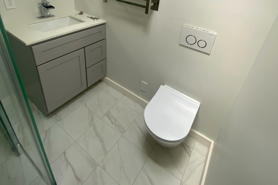 toilet installation