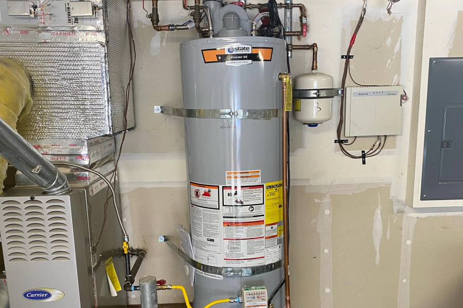 water heater installation